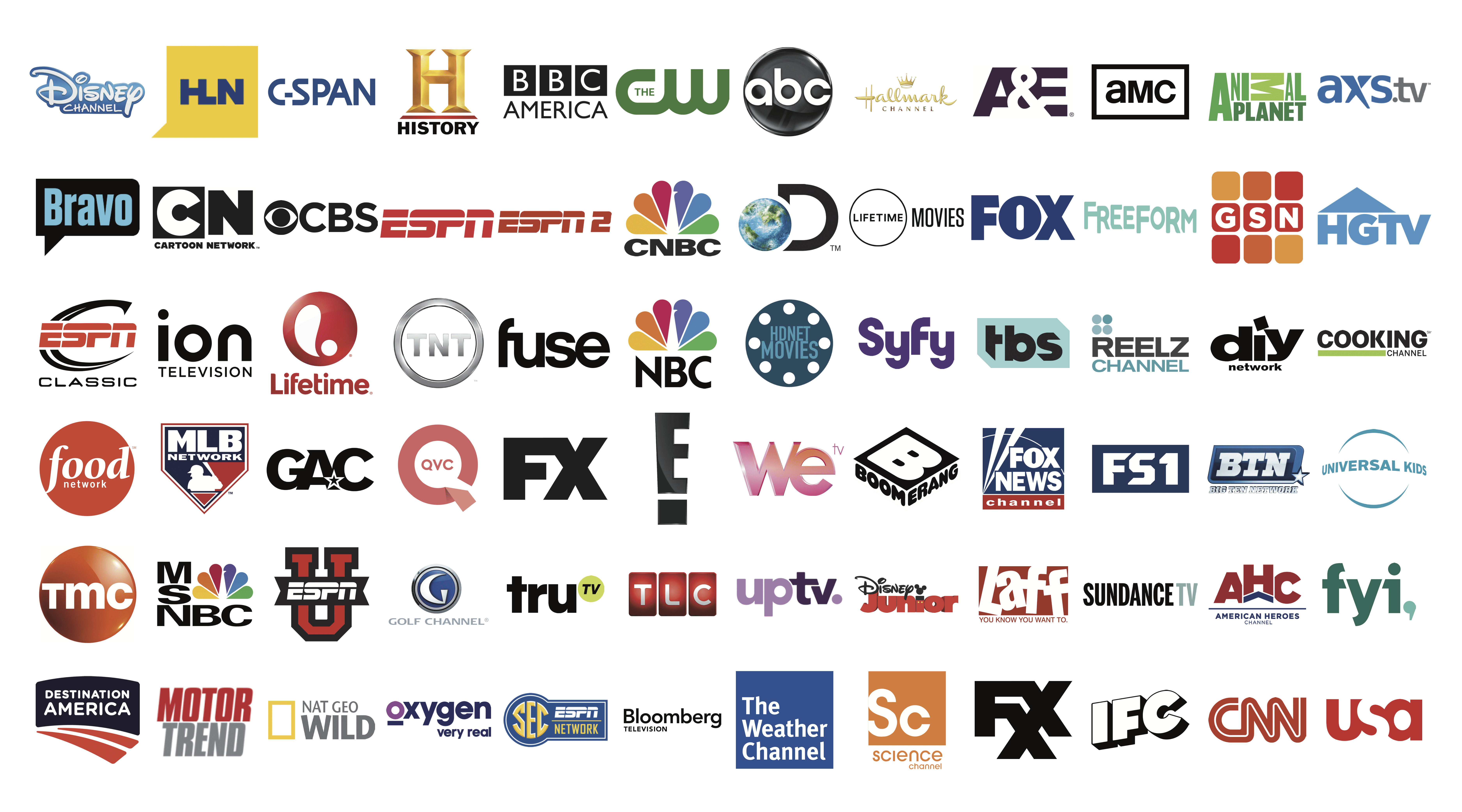 Television Channel Logos