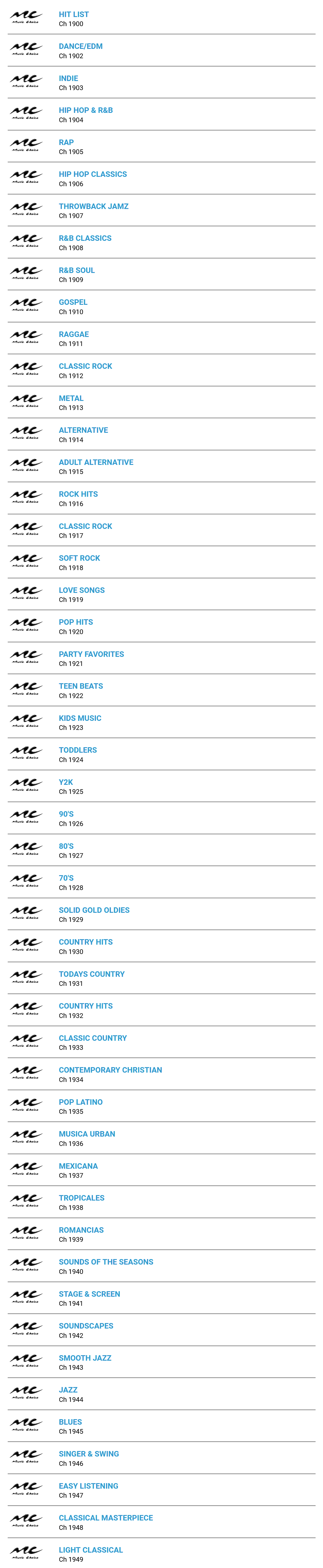 Music-Channels TV